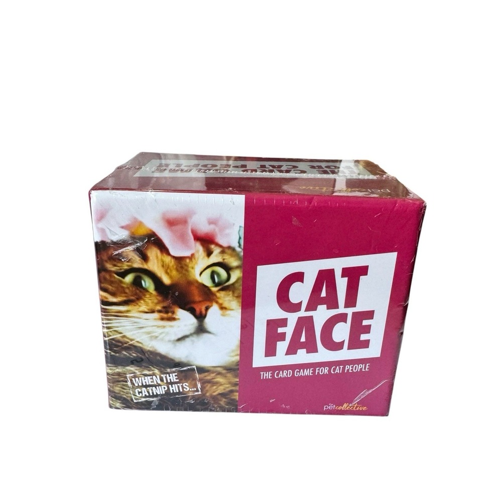 Cat Face The Card Game Cat Lovers Meme Party Game Original Edition New Sealed‎